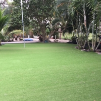 Installing Artificial Grass Mart, Texas Landscape Rock, Commercial Landscape