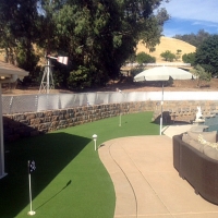 Putting Greens Alamo Heights Texas Artificial Turf Back