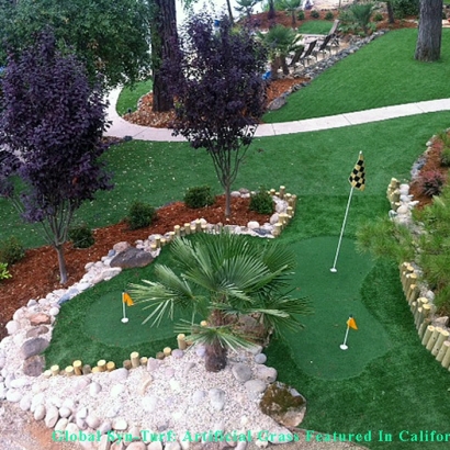 Golf Putting Greens Rollingwood Texas Artificial Turf Back