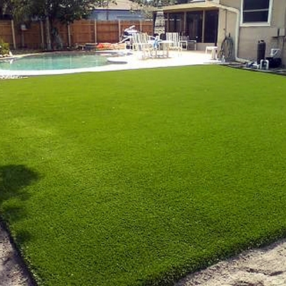 Synthetic Grass Falls City Texas Lawn Summer Pools Back