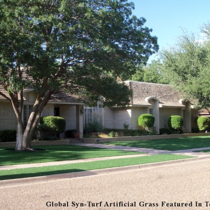 Synthetic Grass Sunset Valley Texas Lawn Front Yard