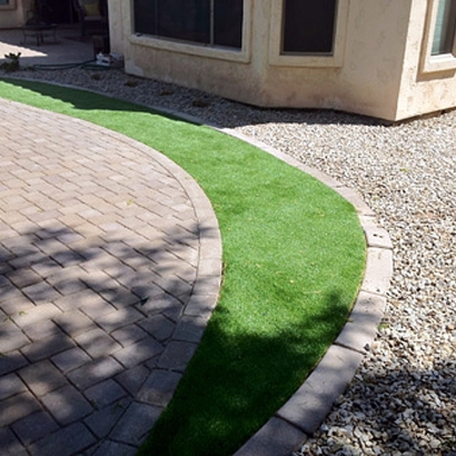 Synthetic Turf Evant Texas Landscape Front Yard