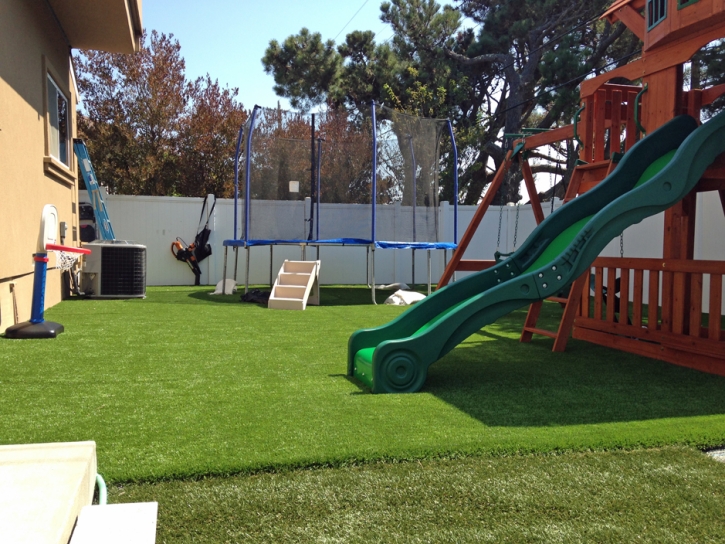 Artificial Turf Woodcreek Texas Kids Safe Back Yard