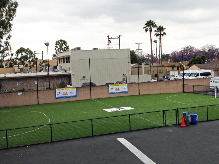 Fake Grass Sports Fields Bear Creek Texas Commercial Landscape