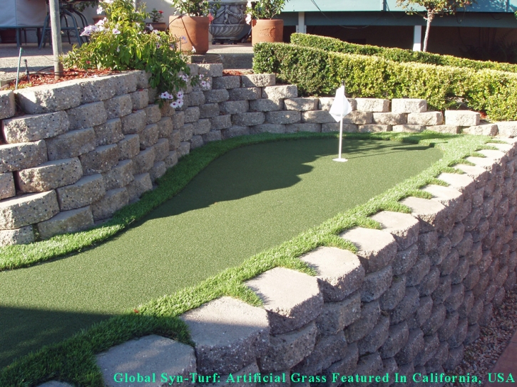 Golf Putting Greens Lost Creek Texas Artificial Turf Back