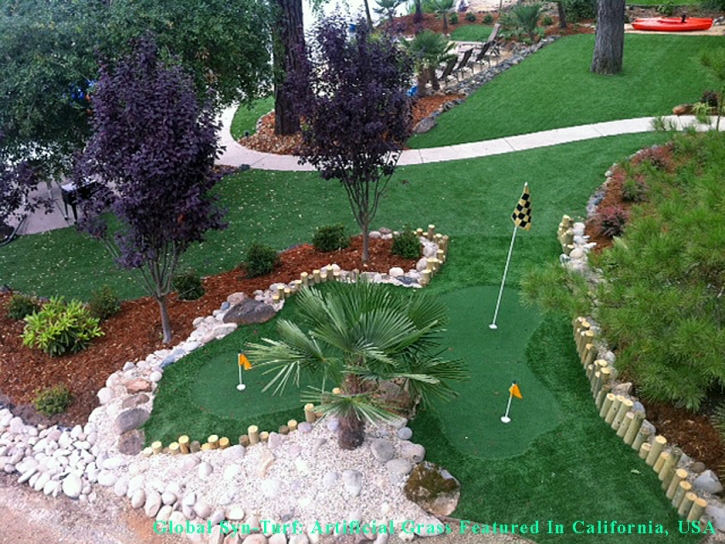 Golf Putting Greens Rollingwood Texas Artificial Turf Back