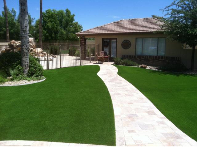 Grass Turf Natalia, Texas Roof Top, Front Yard Landscaping Ideas