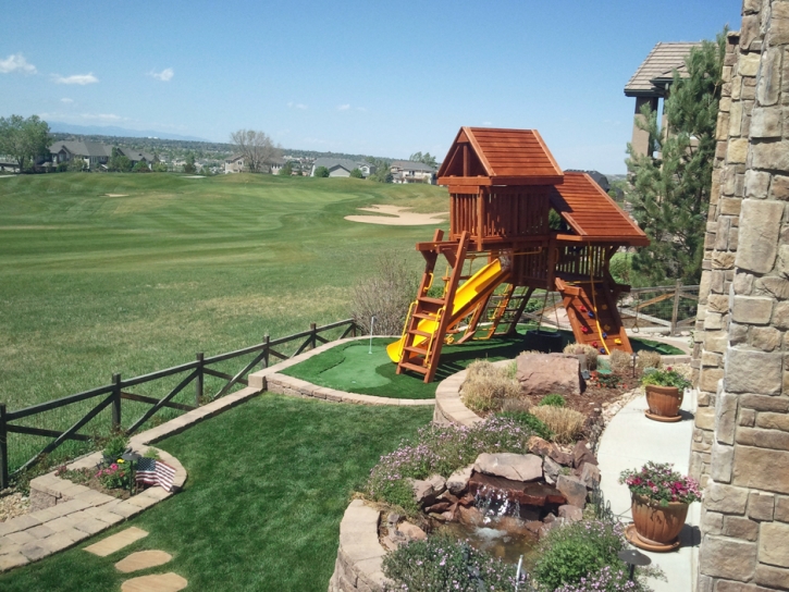 Synthetic Turf Shady Hollow Texas Kids Safe Back Yard